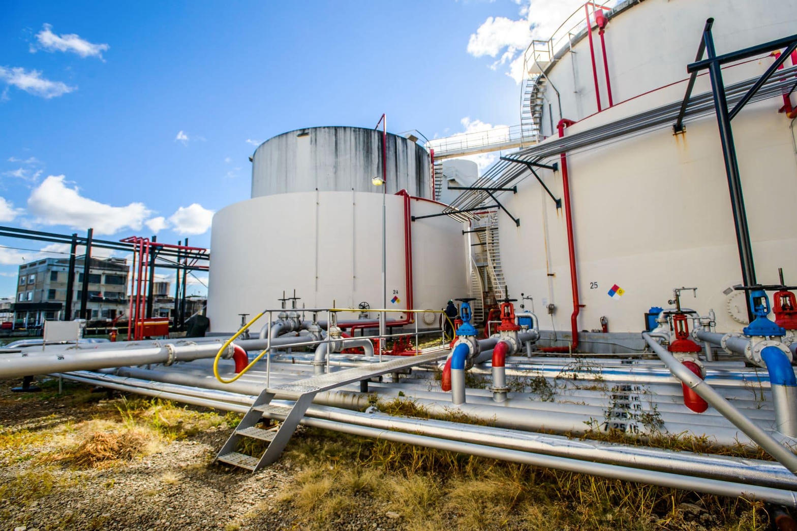 Aboveground storage tanks for API 653 inspection